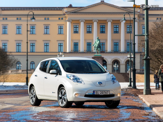 Nissan Leaf 2013 wallpapers (640 x 480)