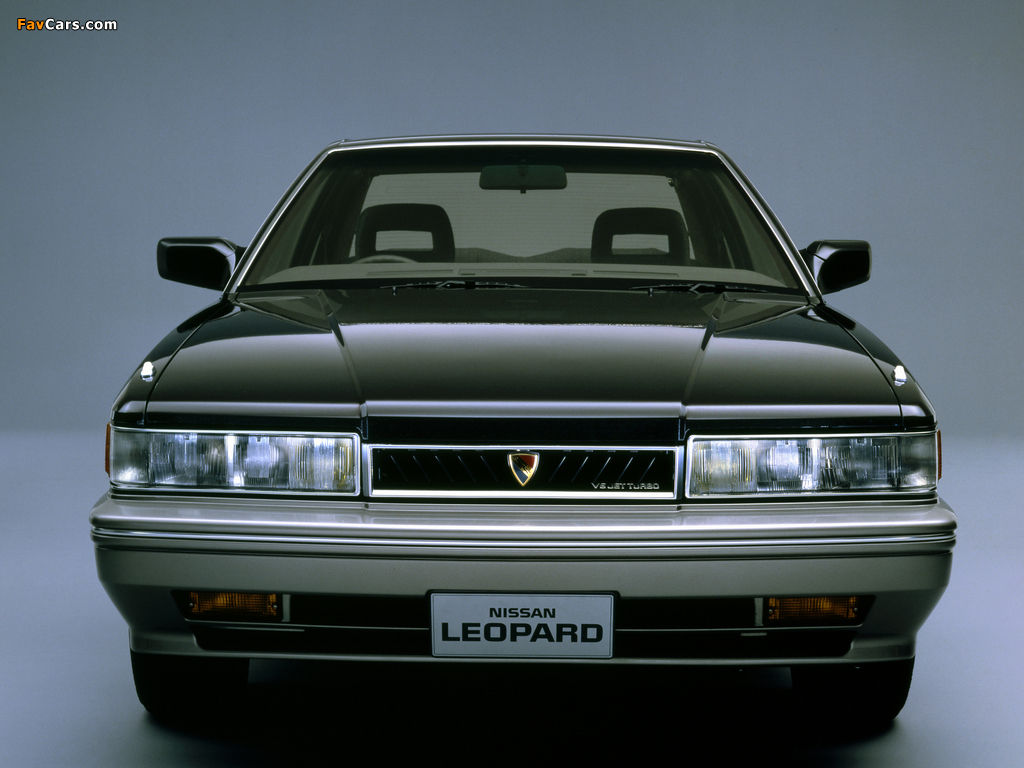 Photos of Nissan Leopard (UF31) 1986–88 (1024 x 768)