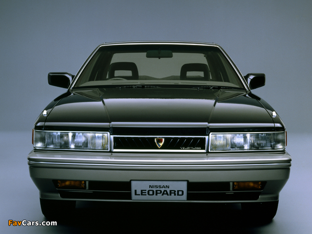 Photos of Nissan Leopard (UF31) 1986–88 (640 x 480)
