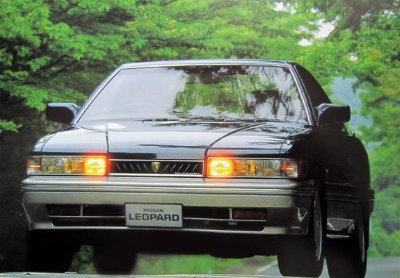Pictures of Nissan Leopard (UF31) 1986–88