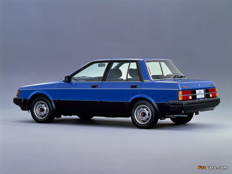 Nissan Liberta Villa SSS Turbo (N12) 1984–86 images (800 x 600)