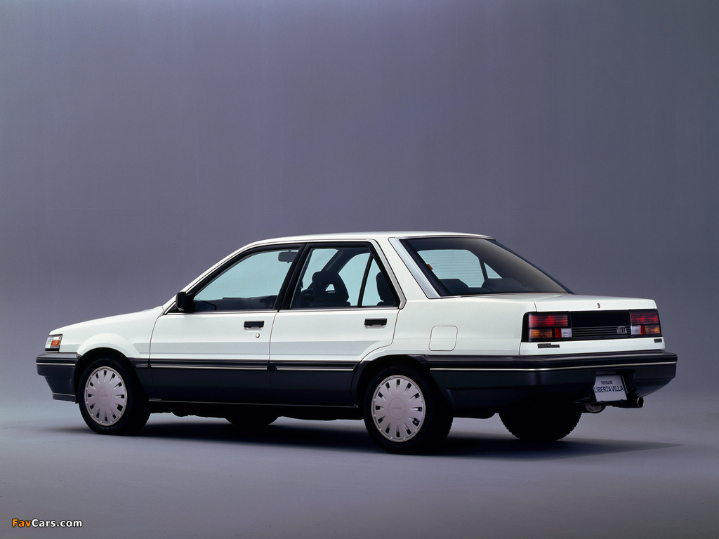 Nissan Liberta Villa SSS Sedan (N13) 1986–90 wallpapers (1024 x 768)