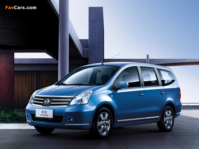 Nissan Livina Geniss 2006 pictures (640 x 480)