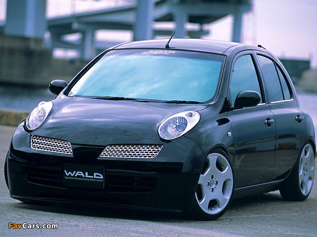 Images of WALD Nissan March 5-door (K12) 2003–05 (640 x 480)