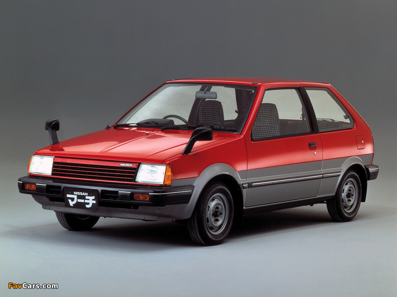 Nissan March 3-door (K10) 1982–91 images (800 x 600)