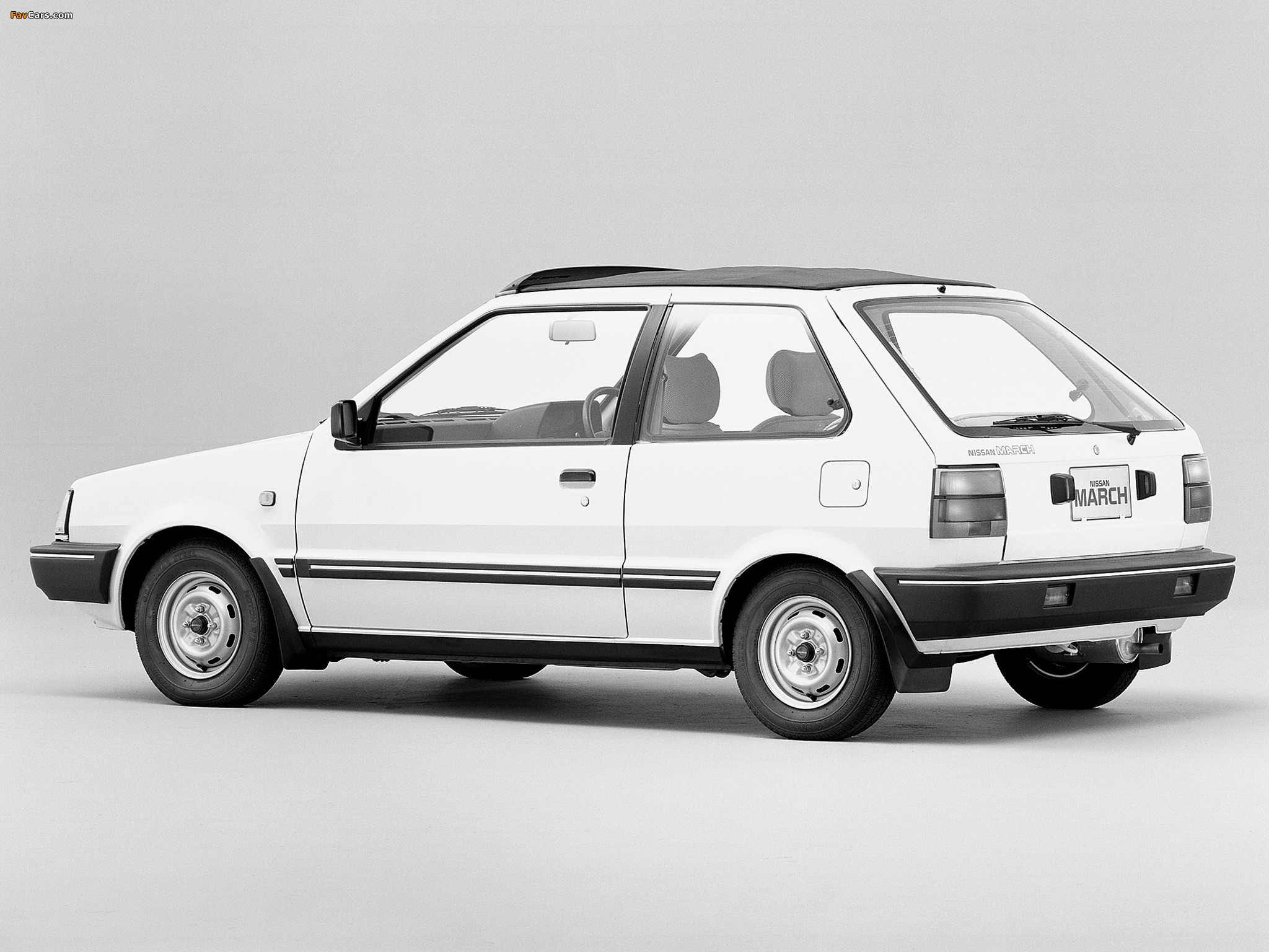 Nissan March Canvas Top 3-door (K10) 1982–91 photos (2048 x 1536)