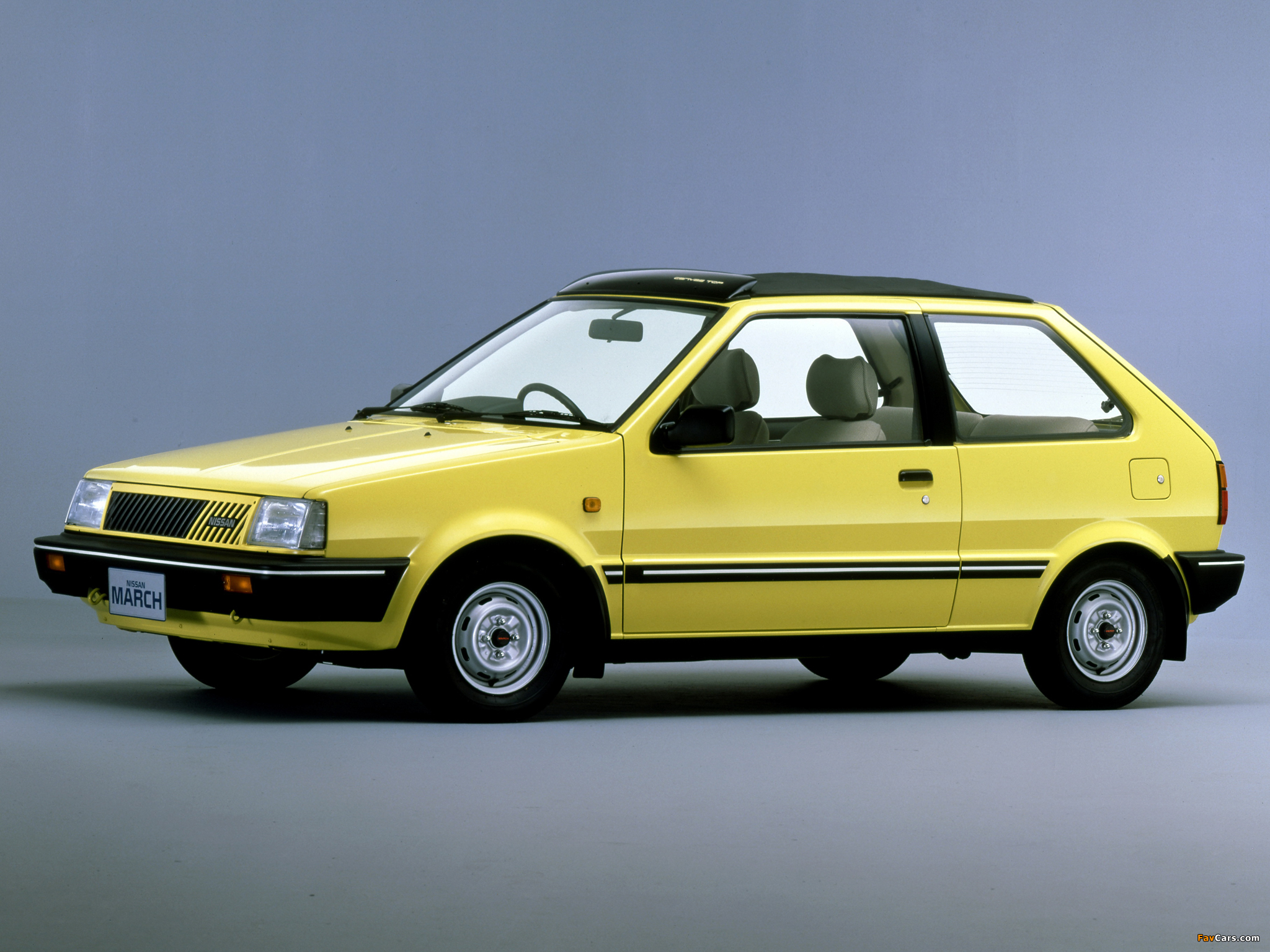 Nissan March Canvas Top 3-door (K10) 1982–91 wallpapers (2048 x 1536)