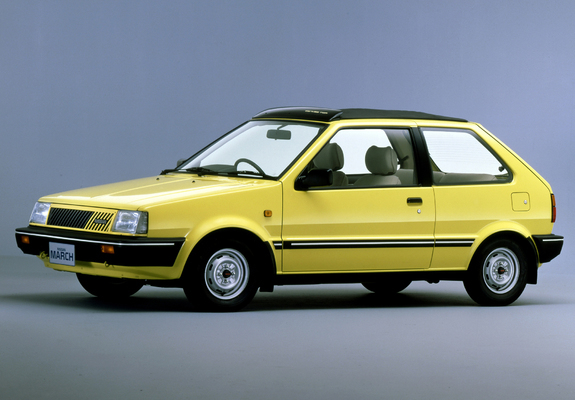 Nissan March Canvas Top 3-door (K10) 1982–91 wallpapers