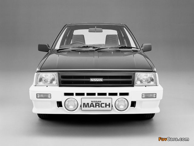 Nissan March Turbo (K10GFTI) 1985–91 photos (640 x 480)