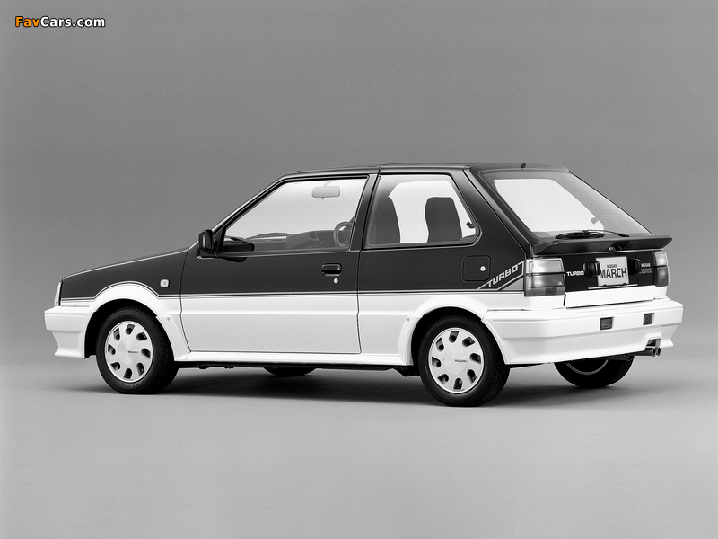 Nissan March Turbo (K10GFTI) 1985–91 photos (800 x 600)