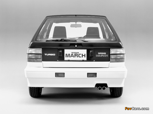 Nissan March Turbo (K10GFTI) 1985–91 pictures (640 x 480)