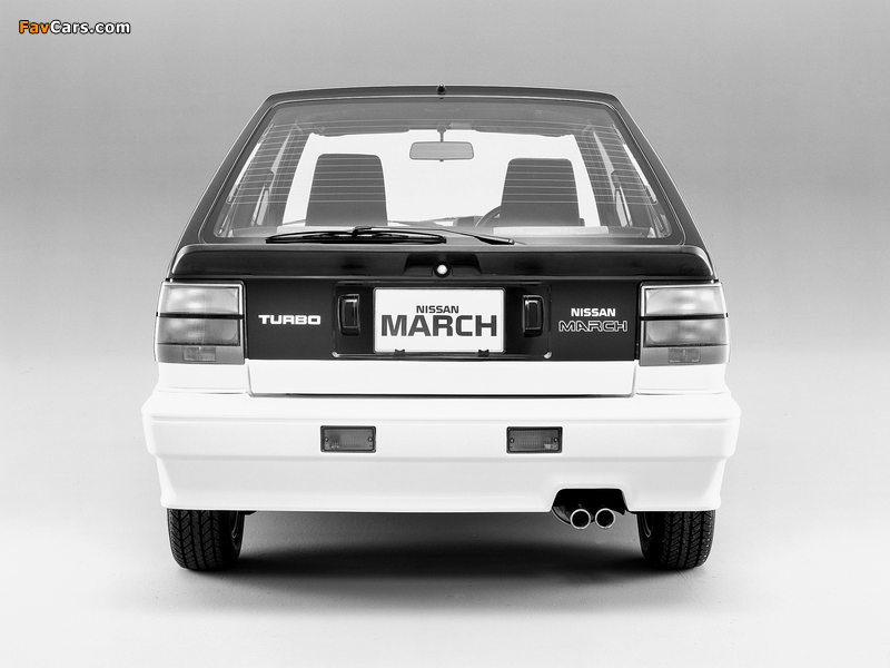 Nissan March Turbo (K10GFTI) 1985–91 pictures (800 x 600)