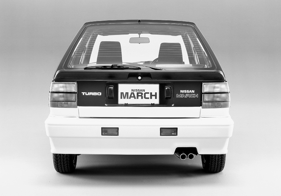 Nissan March Turbo (K10GFTI) 1985–91 pictures