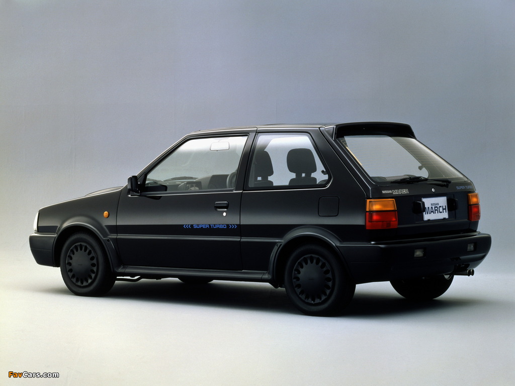 Nissan March Super Turbo (EK10GFR) 1989–91 images (1024 x 768)