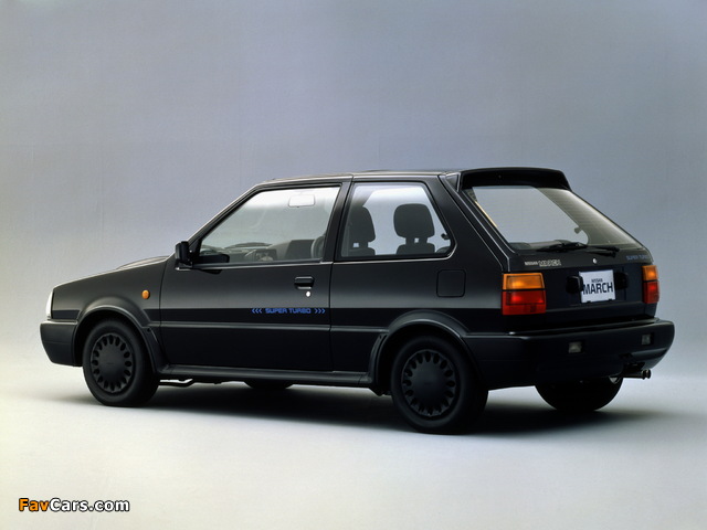 Nissan March Super Turbo (EK10GFR) 1989–91 images (640 x 480)