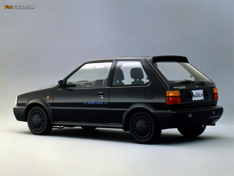 Nissan March Super Turbo (EK10GFR) 1989–91 images (800 x 600)
