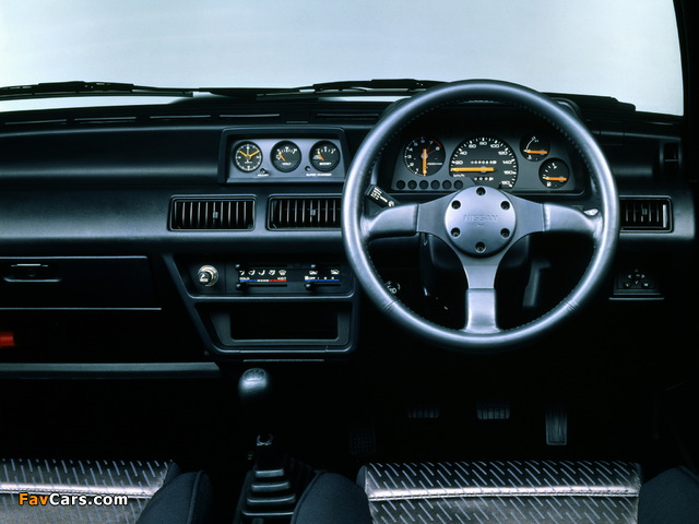Nissan March Super Turbo (EK10GFR) 1989–91 wallpapers (640 x 480)