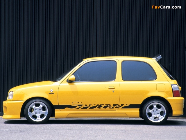 WALD Nissan March Spritzer 3-door (K11) 1992–97 images (640 x 480)