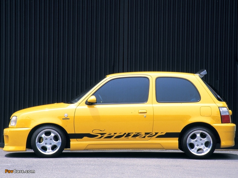 WALD Nissan March Spritzer 3-door (K11) 1992–97 images (800 x 600)
