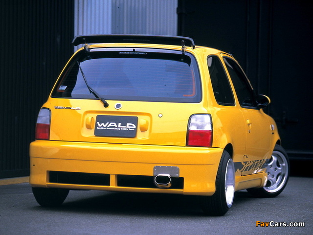 WALD Nissan March Spritzer 3-door (K11) 1992–97 pictures (640 x 480)