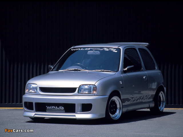 WALD Nissan March Spritzer 3-door (K11) 1992–97 wallpapers (640 x 480)