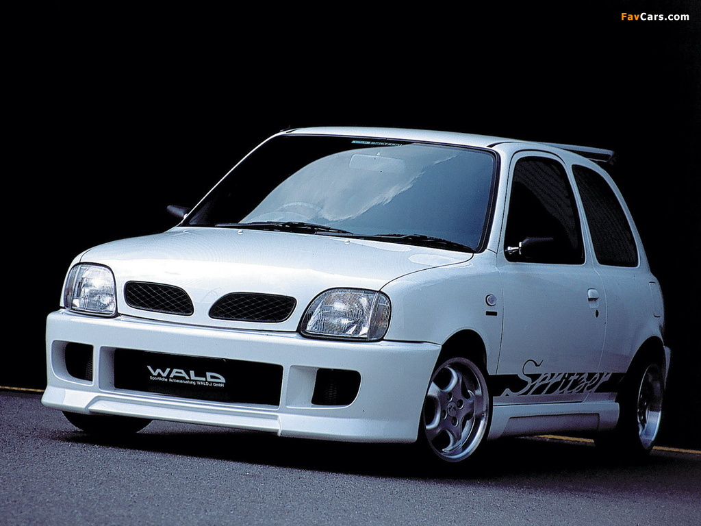 WALD Nissan March Spritzer 3-door (K11) 1997–2002 photos (1024 x 768)