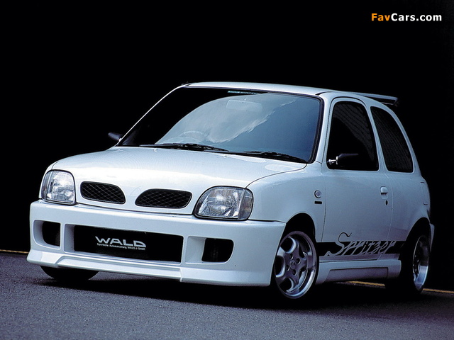 WALD Nissan March Spritzer 3-door (K11) 1997–2002 photos (640 x 480)