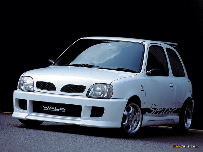 WALD Nissan March Spritzer 3-door (K11) 1997–2002 photos (800 x 600)