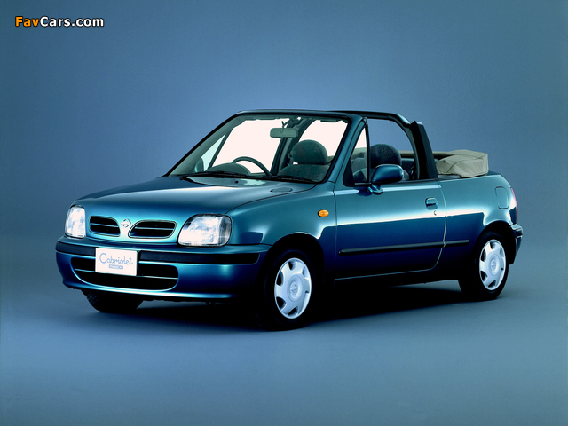 Nissan March Cabriolet (K11C) 1999–2002 photos (640 x 480)