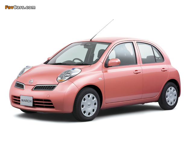 Photos of Nissan March 5-door (K12C) 2007–10 (640 x 480)