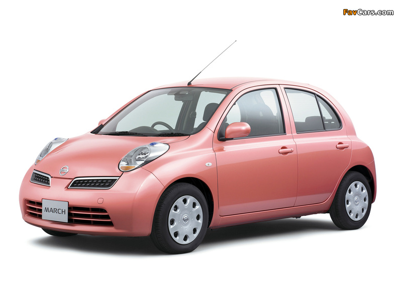 Photos of Nissan March 5-door (K12C) 2007–10 (800 x 600)