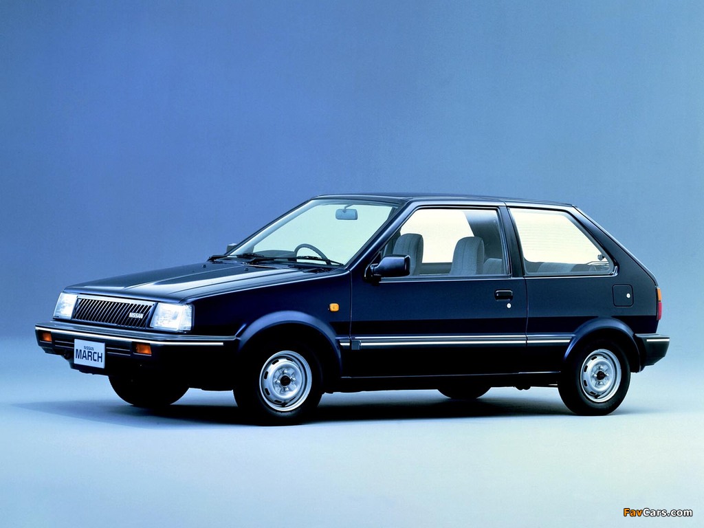 Pictures of Nissan March 3-door (K10) 1982–91 (1024 x 768)