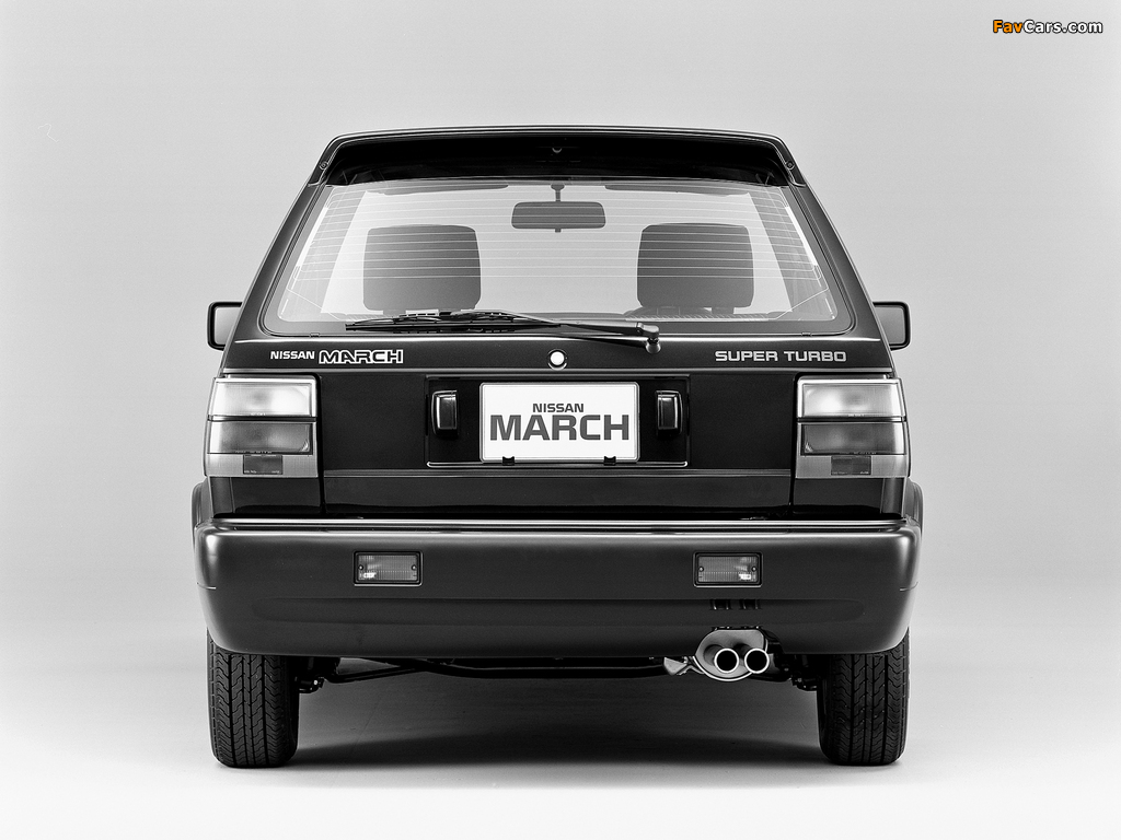 Pictures of Nissan March Super Turbo (EK10GFR) 1989–91 (1024 x 768)