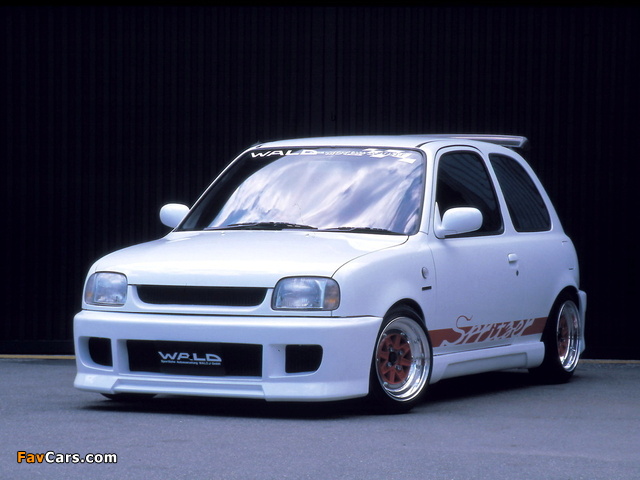 Pictures of WALD Nissan March Spritzer 3-door (K11) 1992–97 (640 x 480)