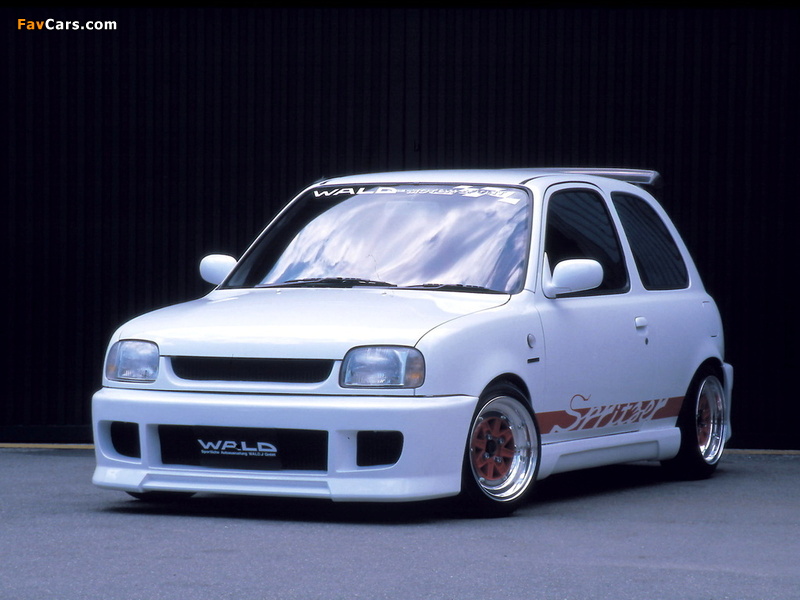 Pictures of WALD Nissan March Spritzer 3-door (K11) 1992–97 (800 x 600)
