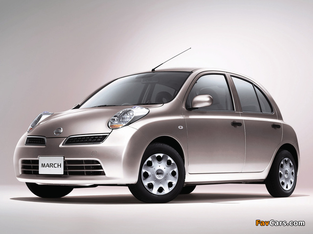 Pictures of Nissan March 5-door (K12C) 2007–10 (640 x 480)