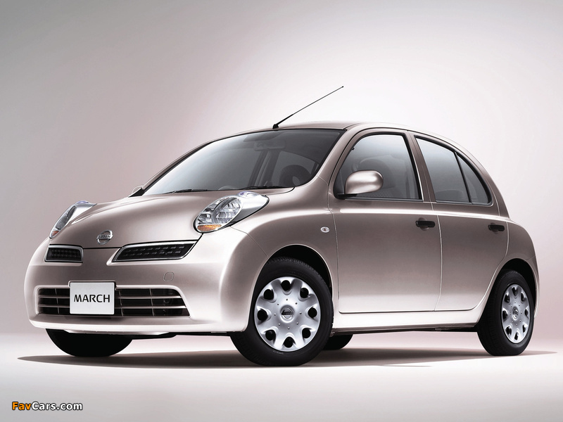 Pictures of Nissan March 5-door (K12C) 2007–10 (800 x 600)