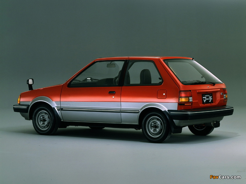Nissan March 3-door (K10) 1982–91 wallpapers (800 x 600)