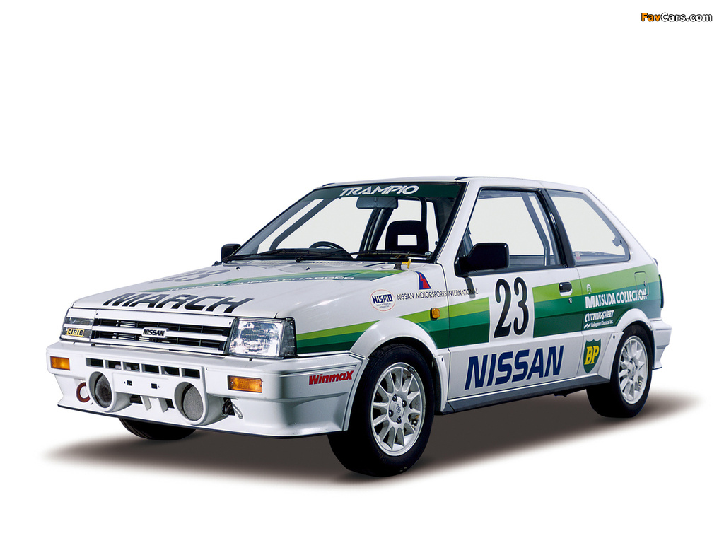 Nissan March Cup (K10) 1982–91 wallpapers (1024 x 768)