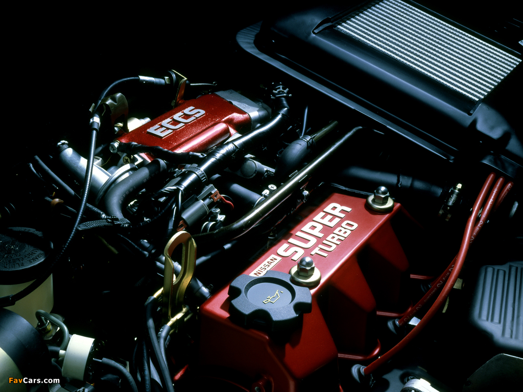 Nissan March Super Turbo (EK10GFR) 1989–92. Engines MA09ERT wallpapers (1024 x 768)