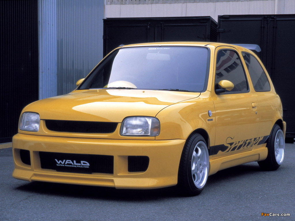 WALD Nissan March Spritzer 3-door (K11) 1992–97 wallpapers (1024 x 768)