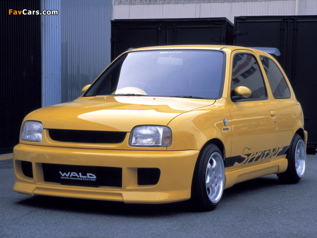 WALD Nissan March Spritzer 3-door (K11) 1992–97 wallpapers (640 x 480)