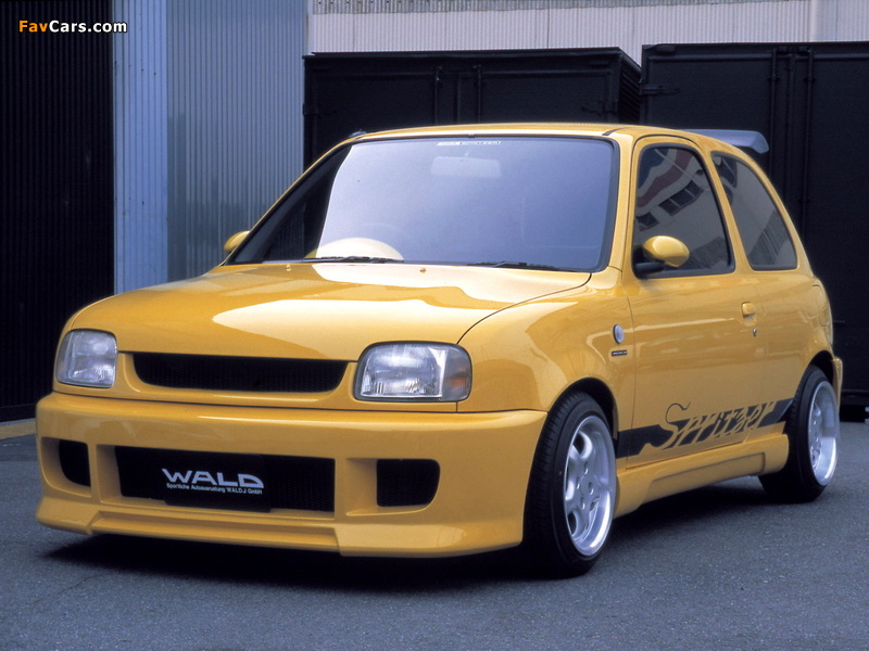 WALD Nissan March Spritzer 3-door (K11) 1992–97 wallpapers (800 x 600)