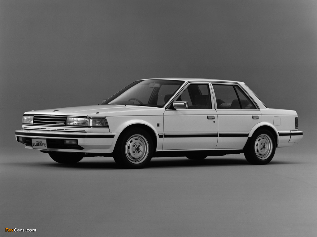 Images of Nissan Bluebird Maxima Sedan (U11) 1984–86 (1024 x 768)
