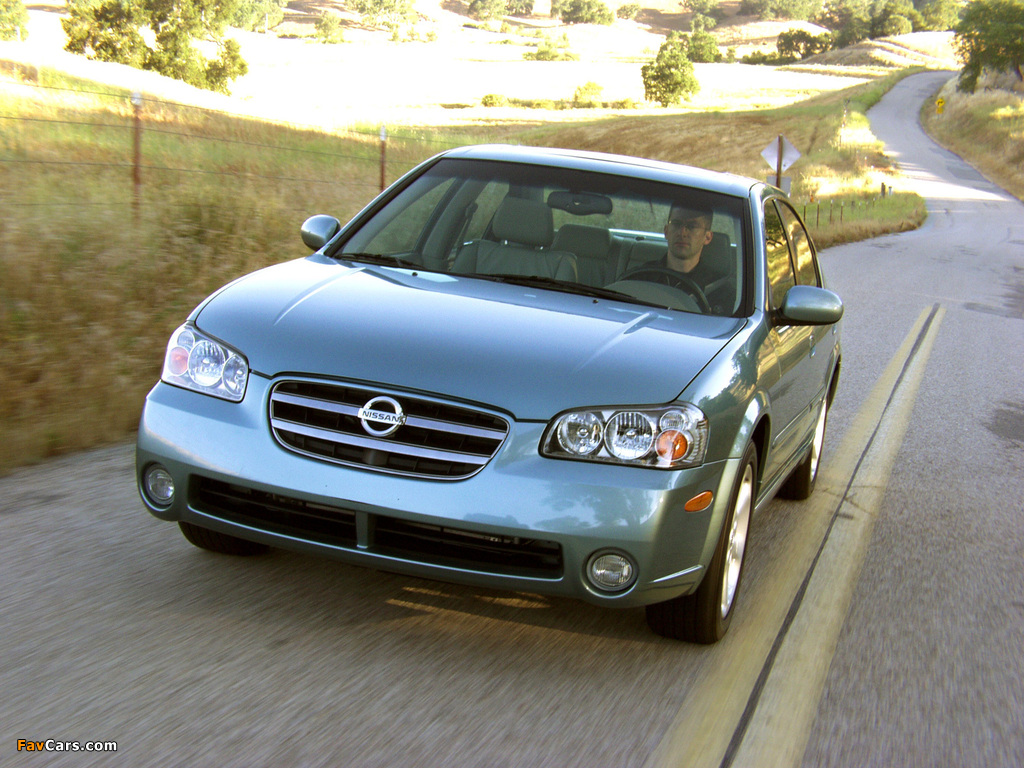 Images of Nissan Maxima US-spec (A33) 2002–03 (1024 x 768)