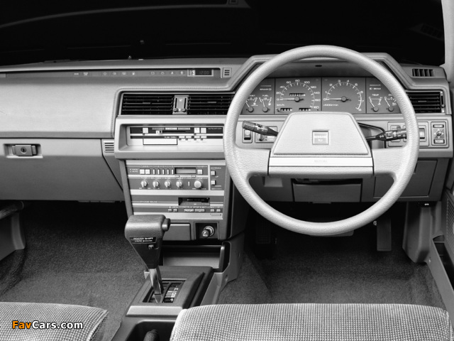 Nissan Bluebird Maxima Hardtop (U11) 1984–86 photos (640 x 480)