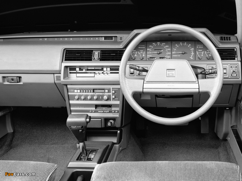 Nissan Bluebird Maxima Hardtop (U11) 1984–86 photos (800 x 600)