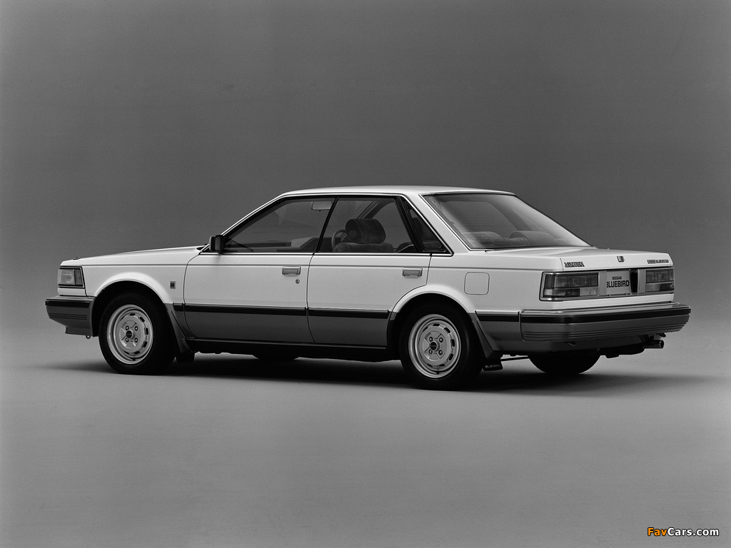 Nissan Bluebird Maxima Hardtop (U11) 1984–86 pictures (1024 x 768)