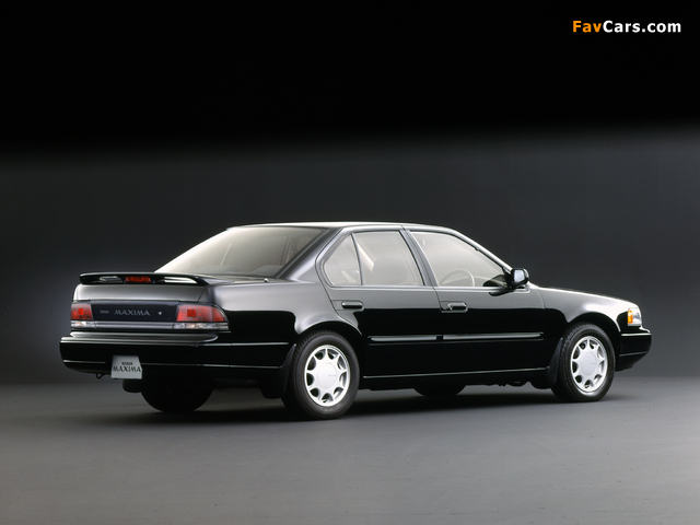 Nissan Maxima SE JP-spec (J30) 1989–91 photos (640 x 480)