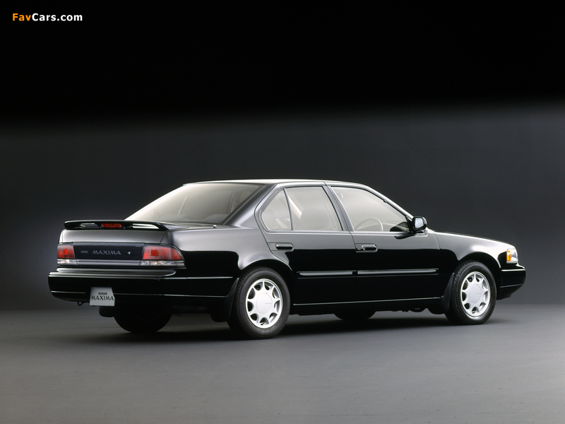 Nissan Maxima SE JP-spec (J30) 1989–91 photos (800 x 600)